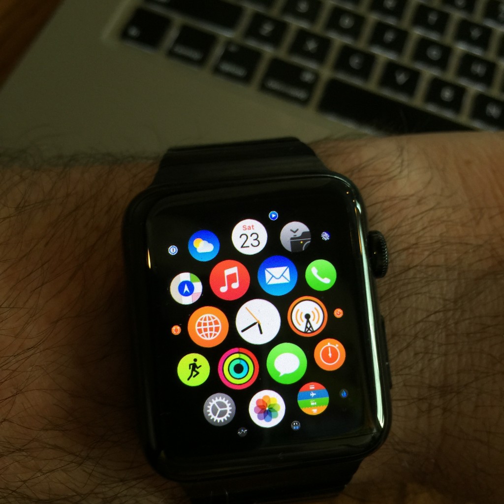 Watch app icons